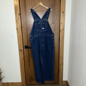 Big Smith Overalls Men's 44x30 Workwear Bib Overalls Vintage Made In USA